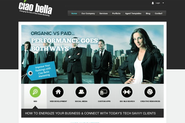 ciaobellamarketing.com site used Ciaobella