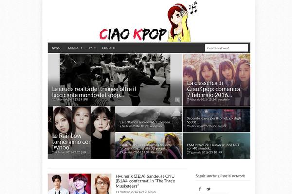 ciaokpop.com site used Extranews