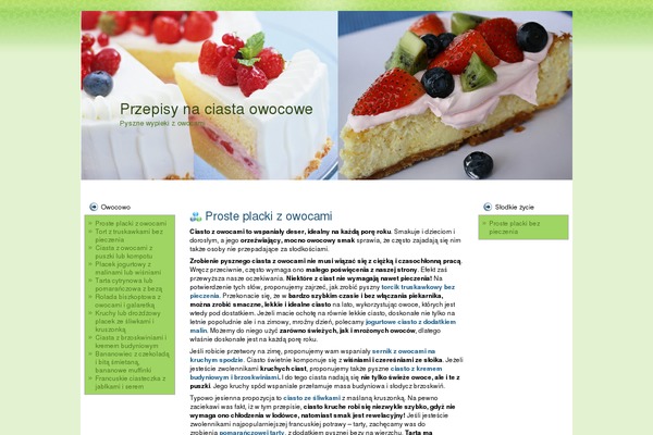 ciastaowocowe.com.pl site used Web_design2