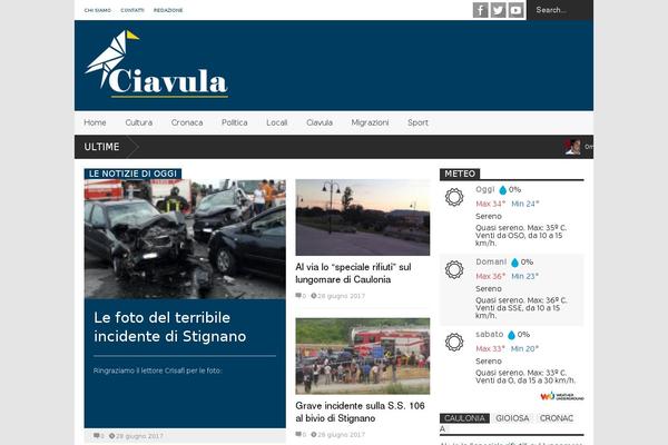 ciavula.it site used Flatnews-child
