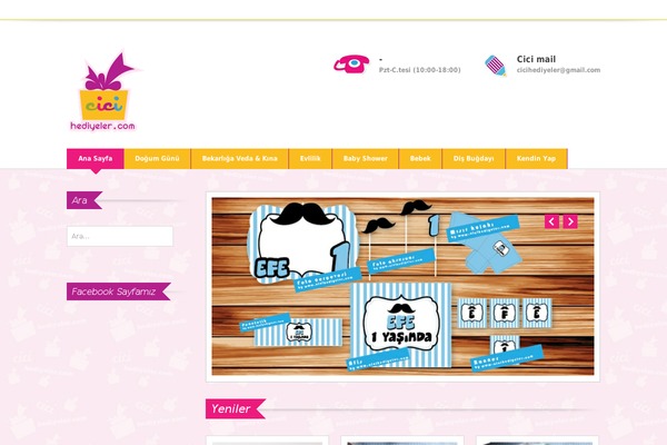 cicihediyeler.com site used Cicihediyeler