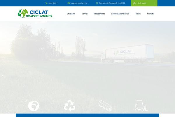 ciclatambiente.it site used Transcargo-vista