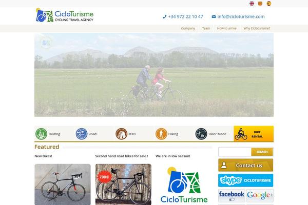 cicloturisme.com site used Sparse-package-u3