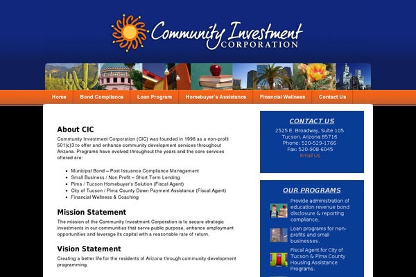 cictucson.com site used Cic_tucson