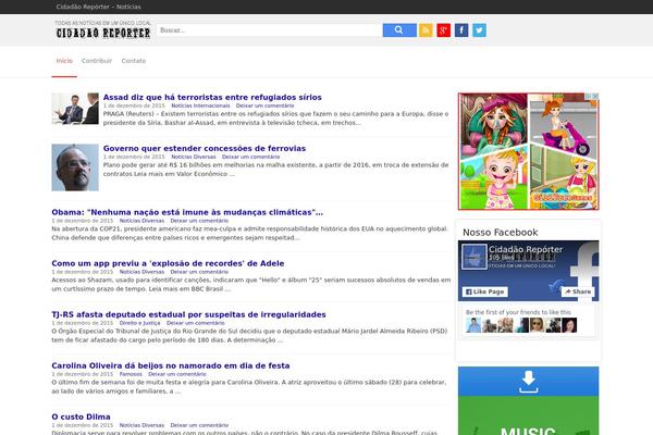 cidadaoreporter.com site used Cidadaoreporter