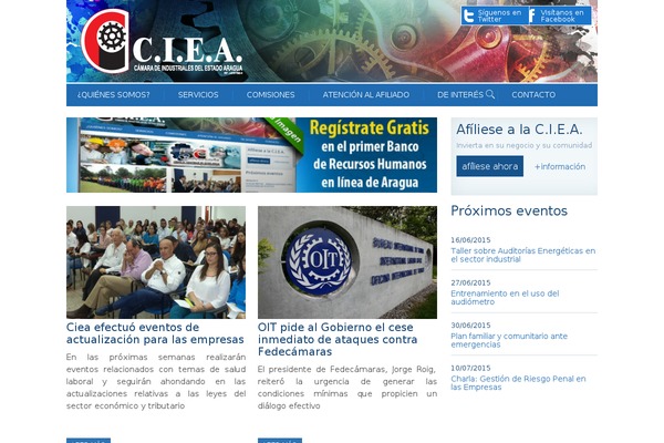 ciea.org.ve site used Ciea