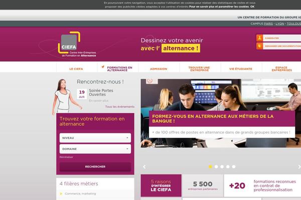 ciefa WordPress theme, websites list used ciefa theme ciefa theme websites examples