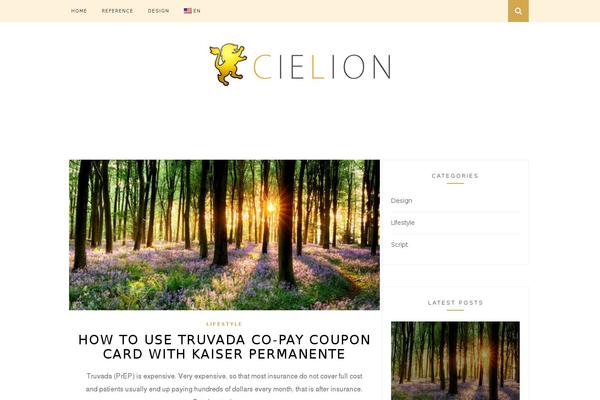 cielion.com site used Blogic