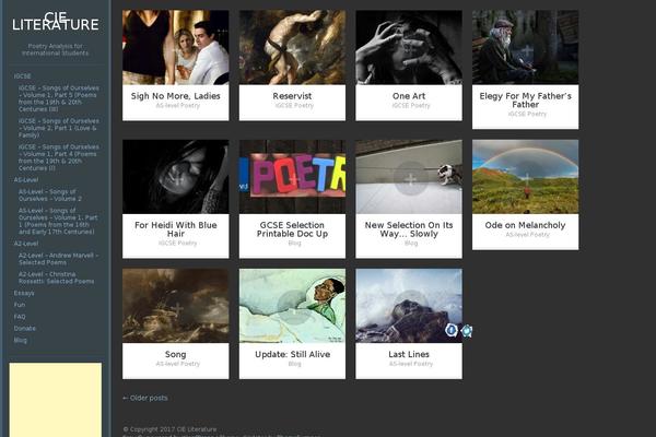 Site using Posts for Page plugin