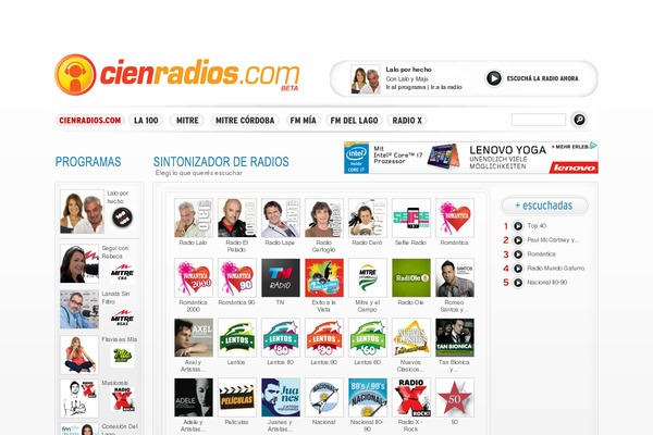 cienradios-v2 WordPress theme, websites list used cienradios-v2 theme cienradios-v2 theme websites examples