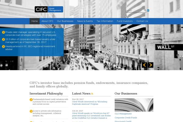 cifc.com site used Wp-theme-base