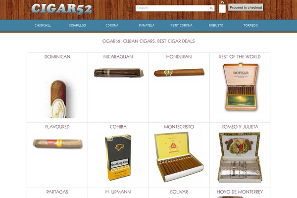 cigar52.com site used Cigar52theme