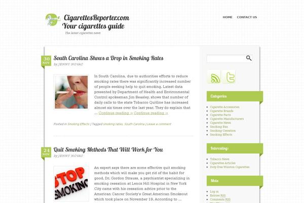 cigarettesreporter.com site used Pongsari