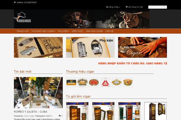 cigarstore.vn site used Cigar