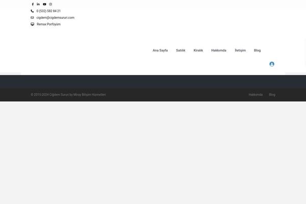 WP Residence theme site design template sample
