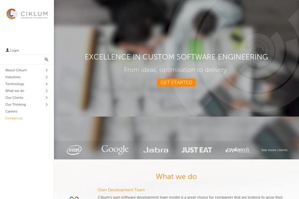 ciklumsalesoffice.com site used Ciklum