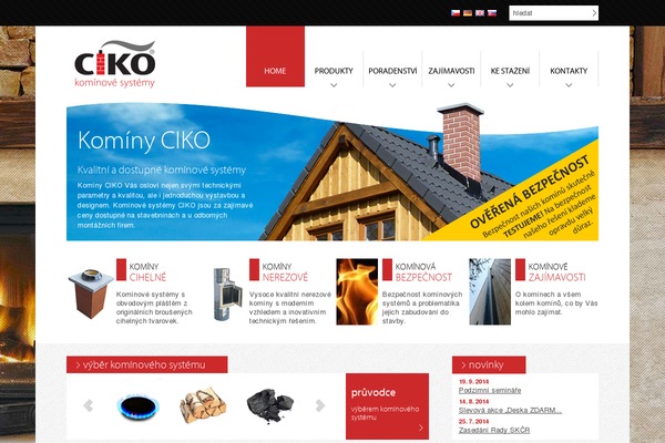 ciko-kominy.cz site used Ciko