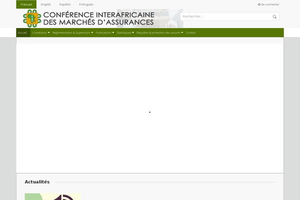 cima-afrique.org site used Benevolence-child