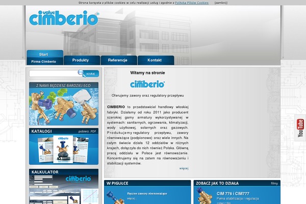 cimberio.pl site used Simpleo