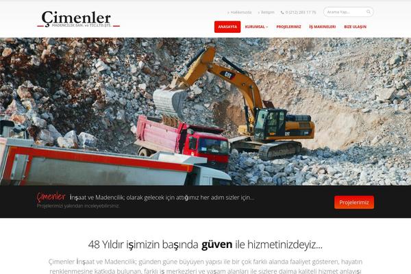 Porto theme site design template sample