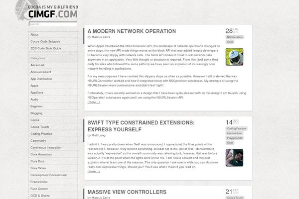 cimgf.com site used Cimgf