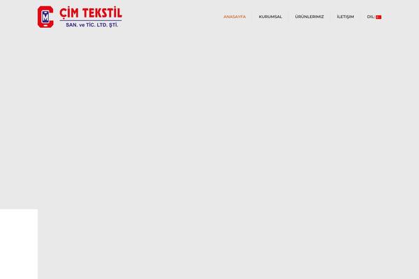 Constructo theme site design template sample