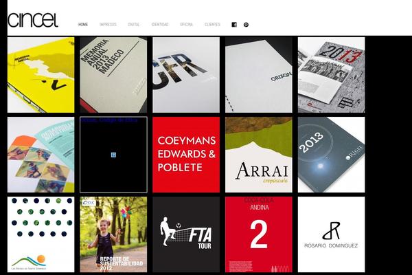 cinceldesign.com site used Cincel