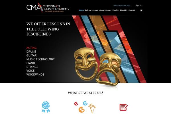 cincinnatimusicacademy.com site used Cma_1_5_1