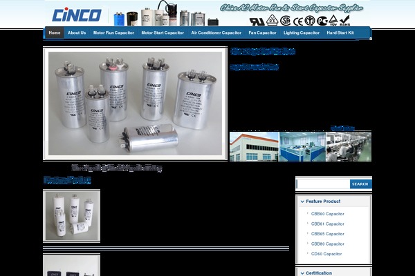 cincocapacitor.com site used Capacitor