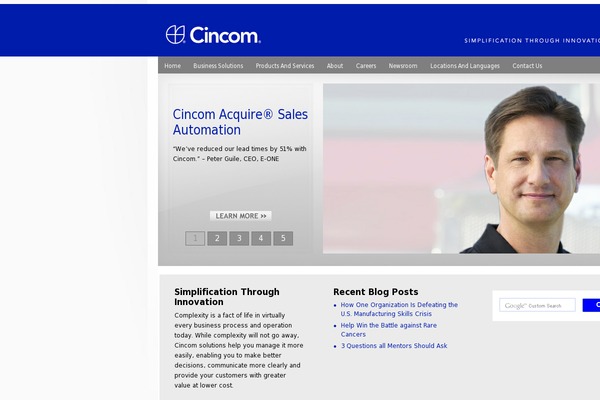 cincom theme websites examples