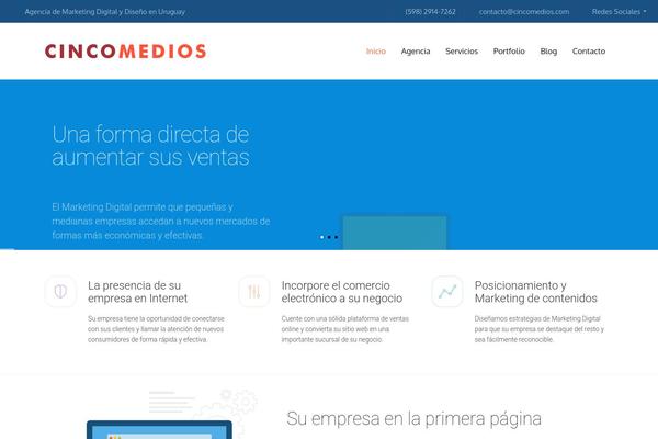 cincomedios.com site used Cincomedios