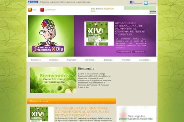 cincopordia.com.mx site used Blank