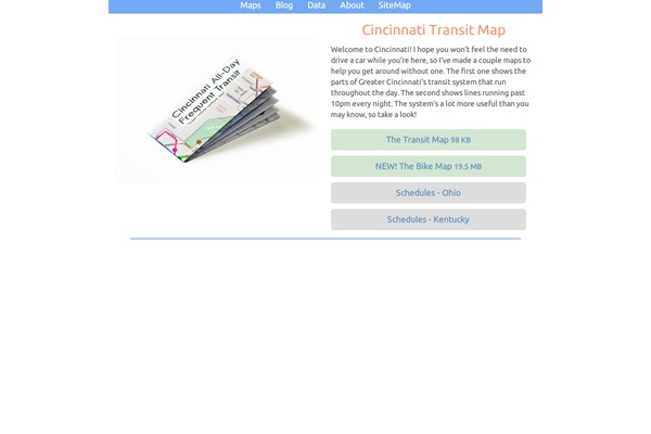 Transit theme site design template sample