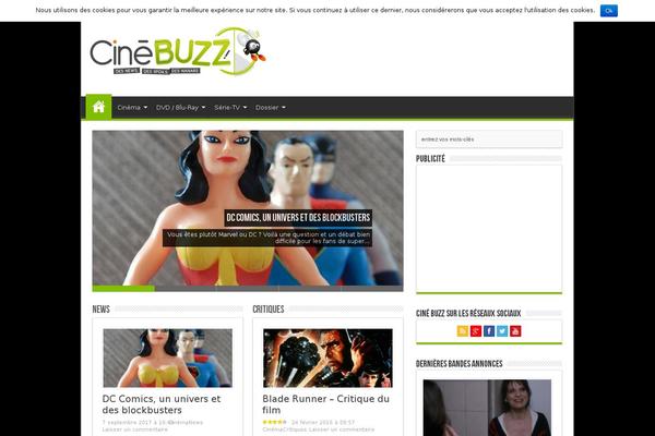 cine-buzz.fr site used Sahifa4
