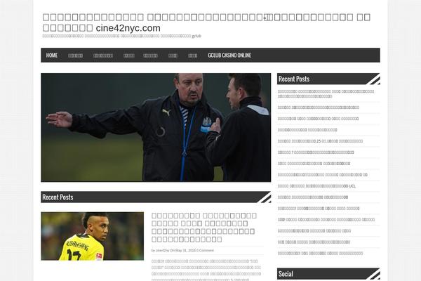 BresponZive theme site design template sample