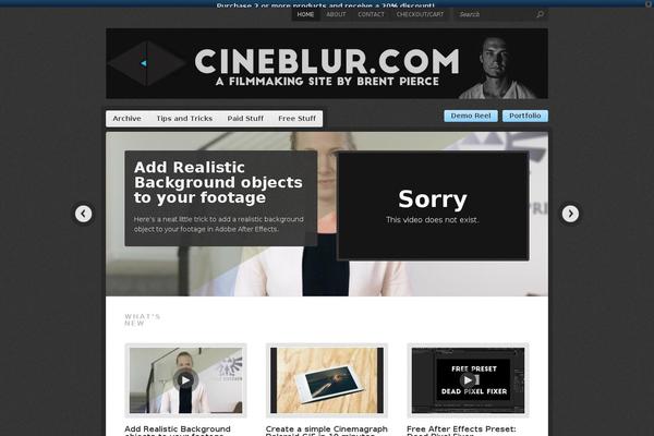 cineblur.com site used Market