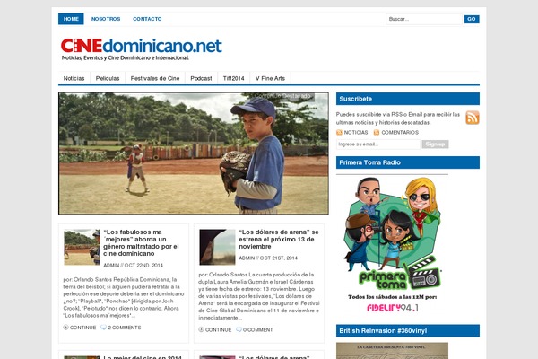 cinedominicano.net site used Channel