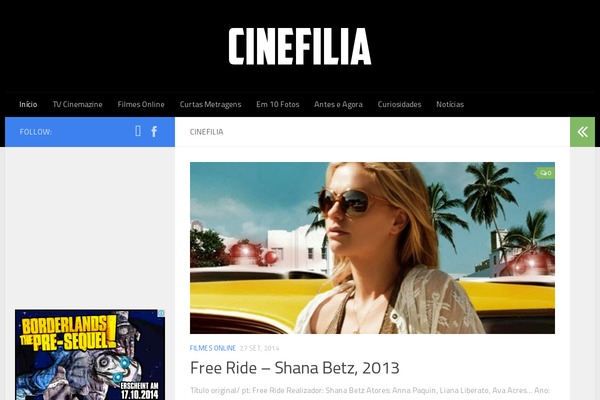 Hueman theme site design template sample