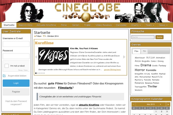cineglobe.de site used Cineglobe
