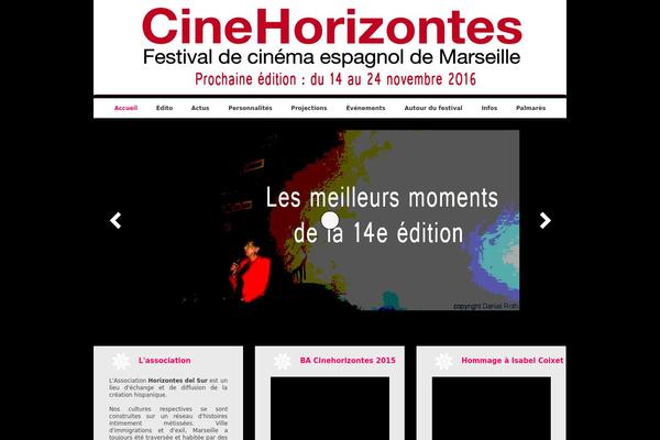 cinehorizontes.com site used Cinehorizontes