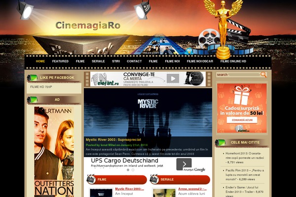 cinemagiaro.info site used Movietheater