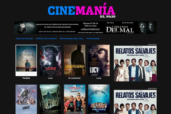 cinemania.com.uy site used Cinemania
