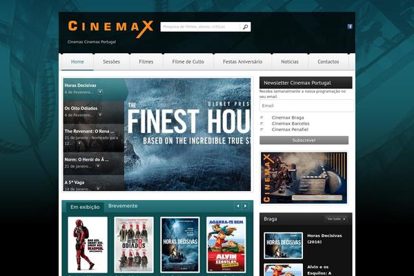 MovieScope theme site design template sample