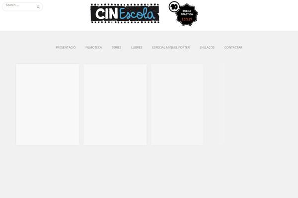 cinescola.info site used GK Portfolio