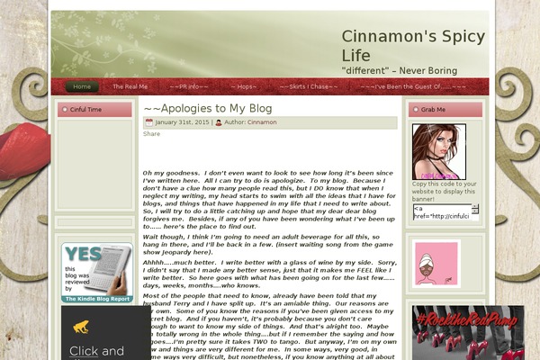 cinfulcinnamon.com site used Shabby_abbey