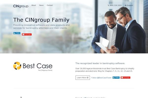 cingroup.com site used Stretto