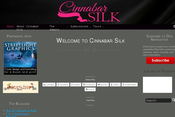 cinnabarsilk.com site used Suffusion