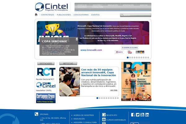 cintel.org.co site used Cintel