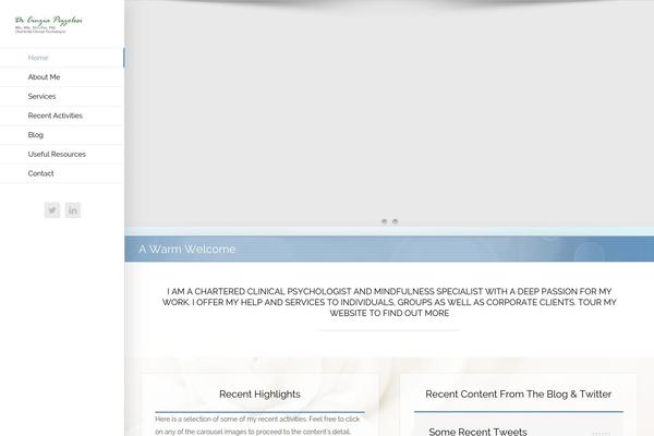 Site using AccessPress Twitter Feed plugin