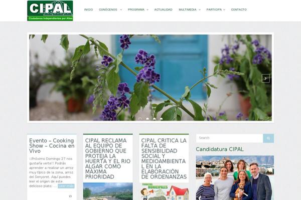 cipal.es site used Zefir